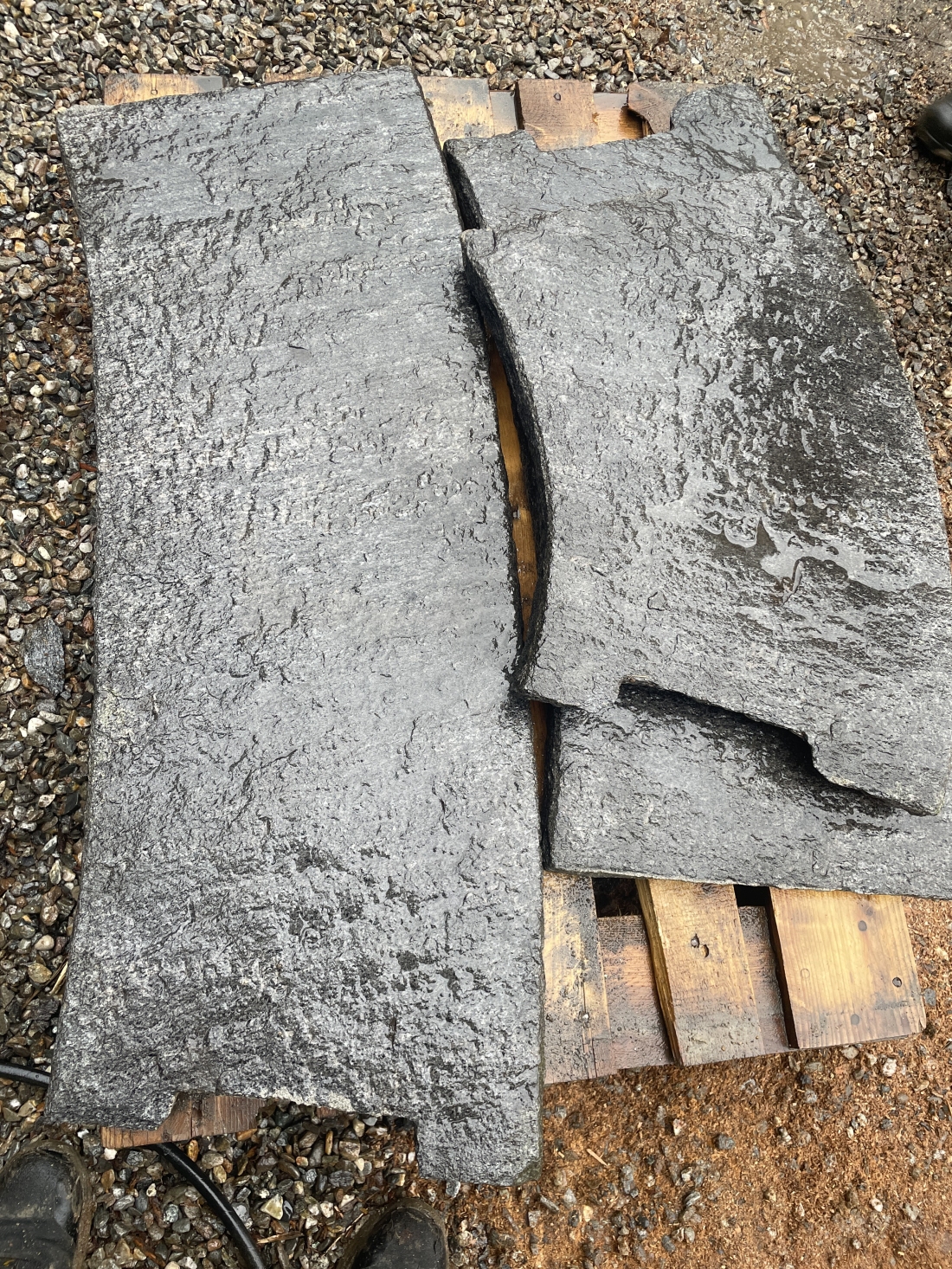 Copertine in granito curve