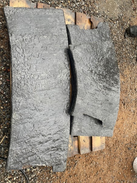 Copertine in granito curve