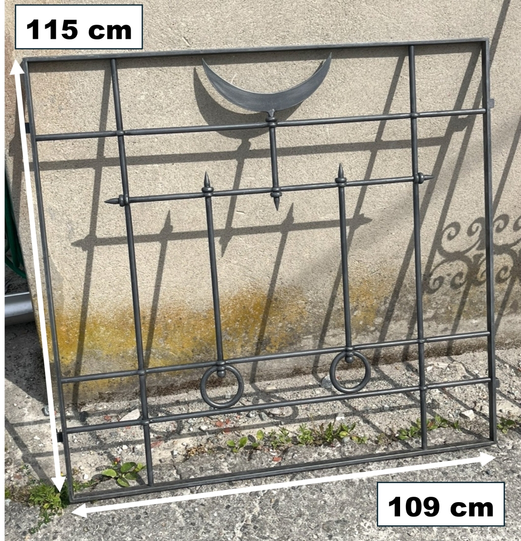 Grata per finestra (Mezza Luna)