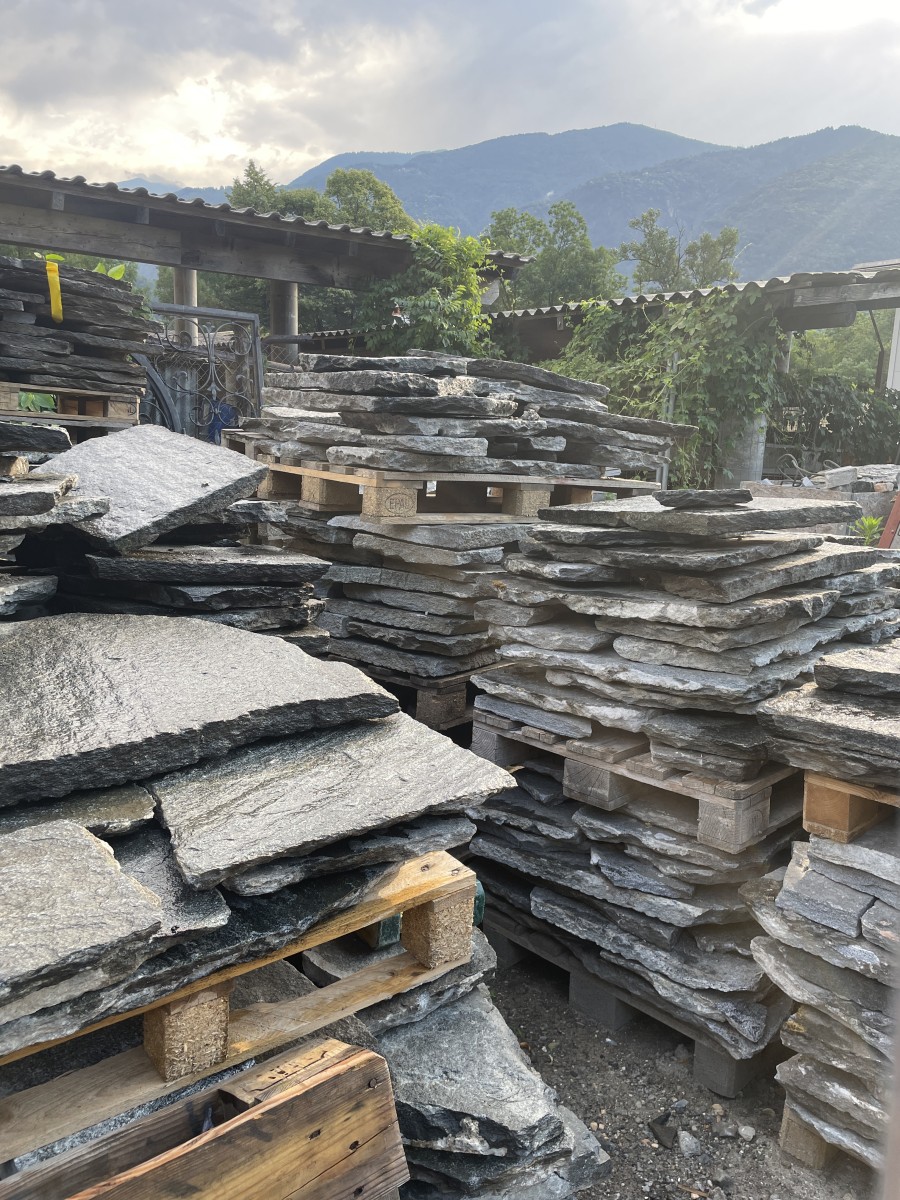 Lastre di granito per pavimento esterno