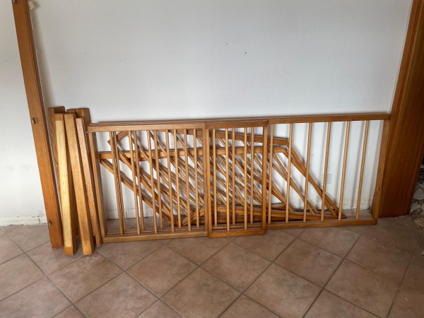 Scala in legno